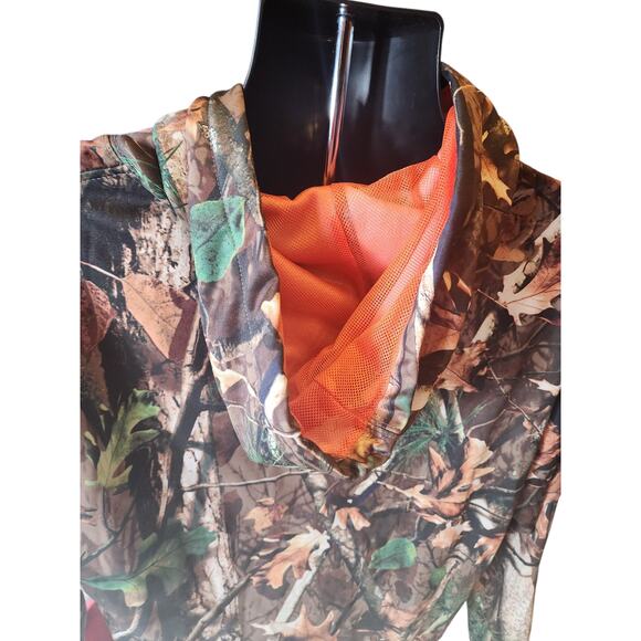 Polaris Camo Hoodie Large Pursuit Hunting Pullover Sweatshirt Fleece Gorpcore - Picture 3 of 16